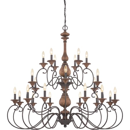 Quoizel Auburn Chandelier ABN5024RK